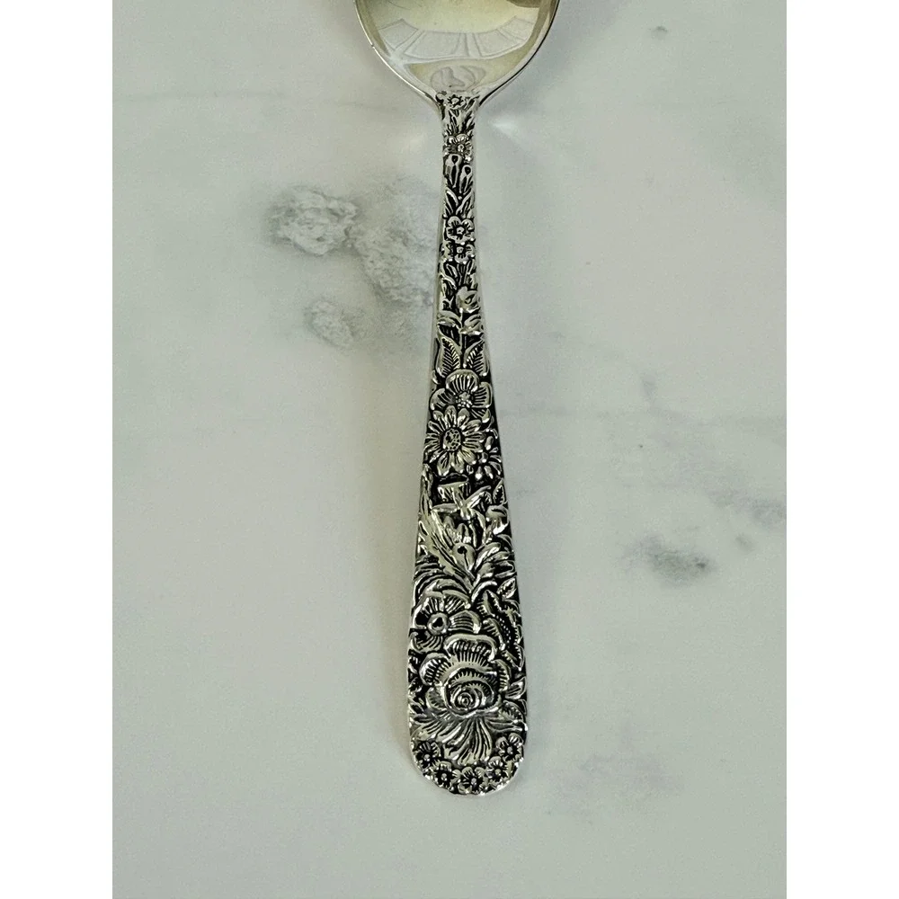 Godinger Olde Bouquet Silver Plate Stemware 6 1/2
